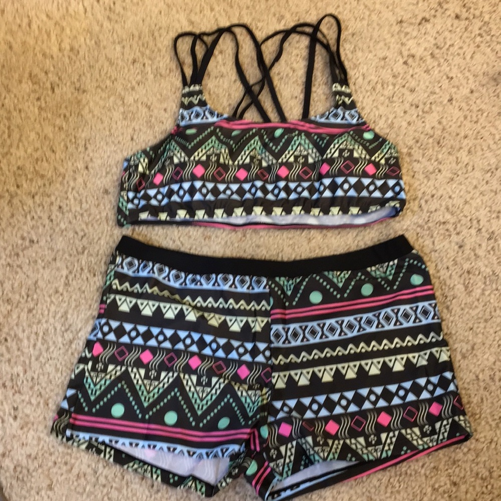 Bikini with Geometric Patern